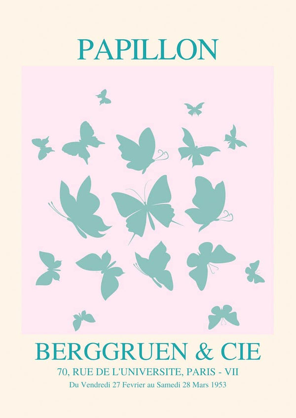 Inspired Papillon No. 03 Poster