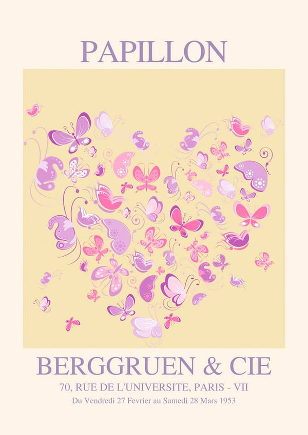 Inspired Papillon No. 04 Poster