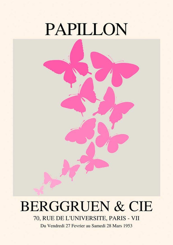 Inspired Papillon No. 06 Poster