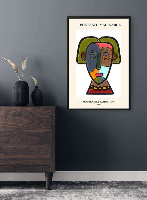 Portrait Imaginaires Colors Poster