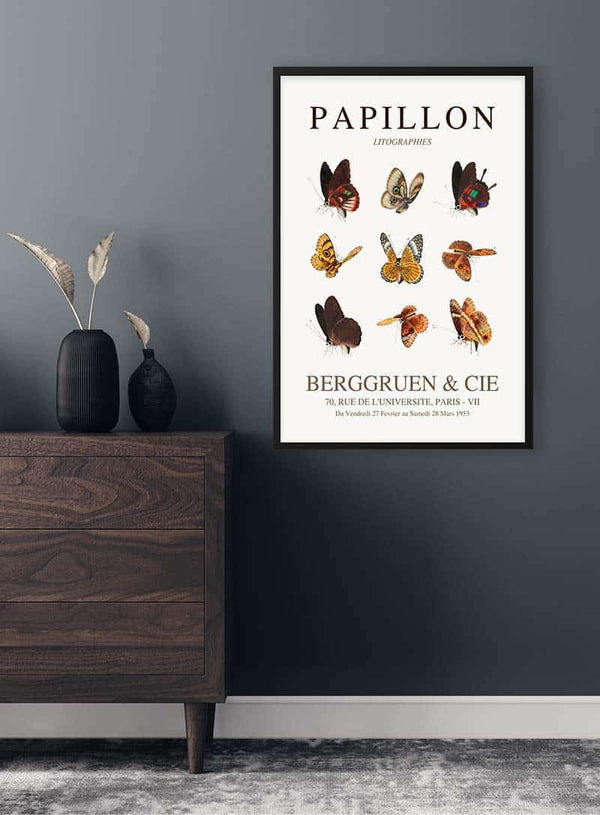 Brown Papillon poster