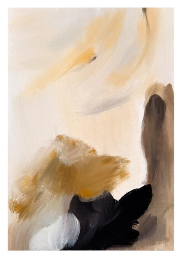 Abstract Strokes Poster