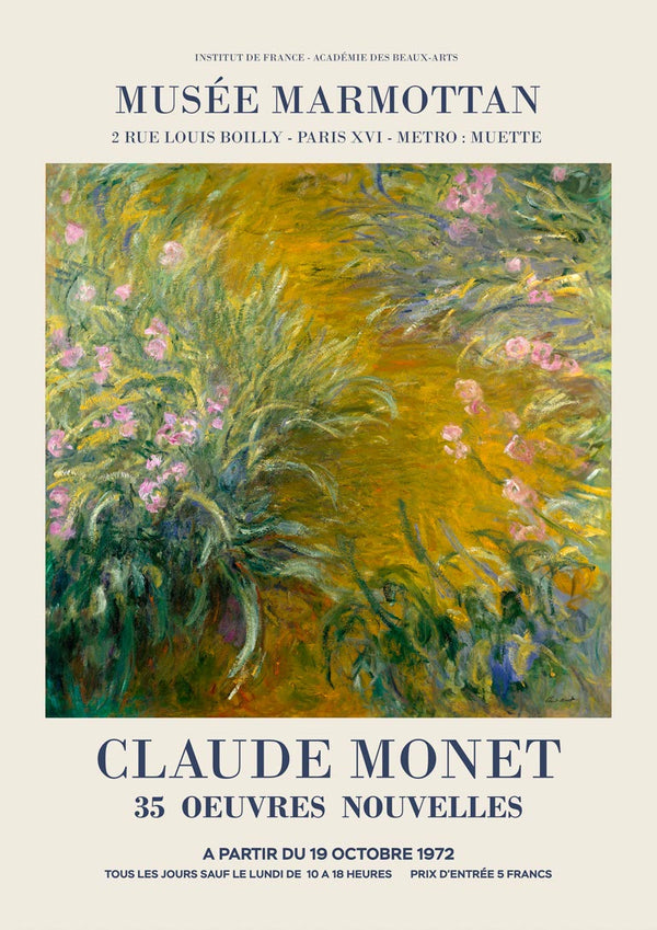 Der Weg durch die Schwertlilien, von Claude Monet