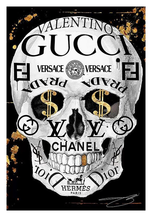 Fashion Skull Poster