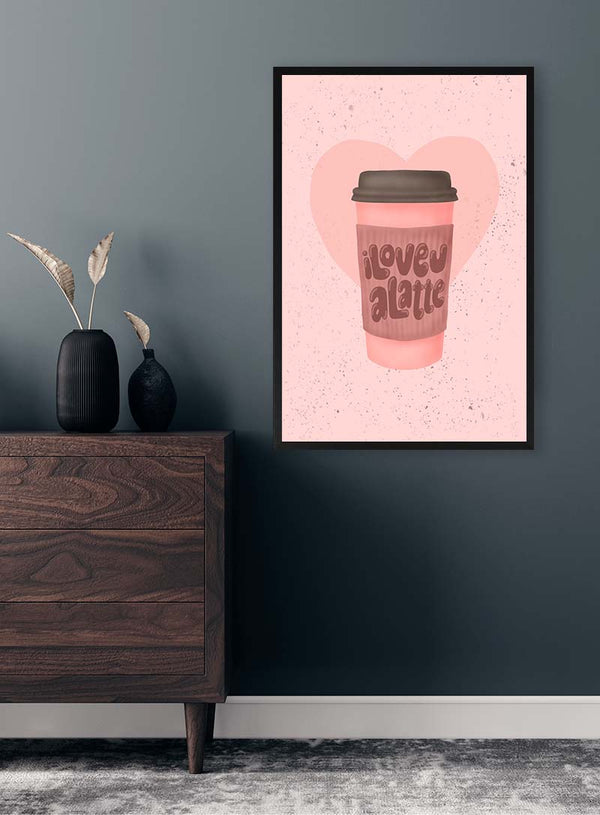 Ich liebe dich, einen Latte