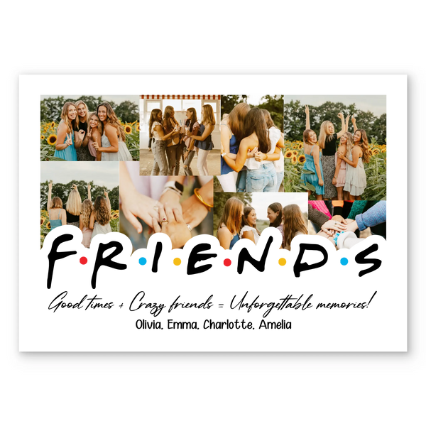 Friends - Personalized Poster
