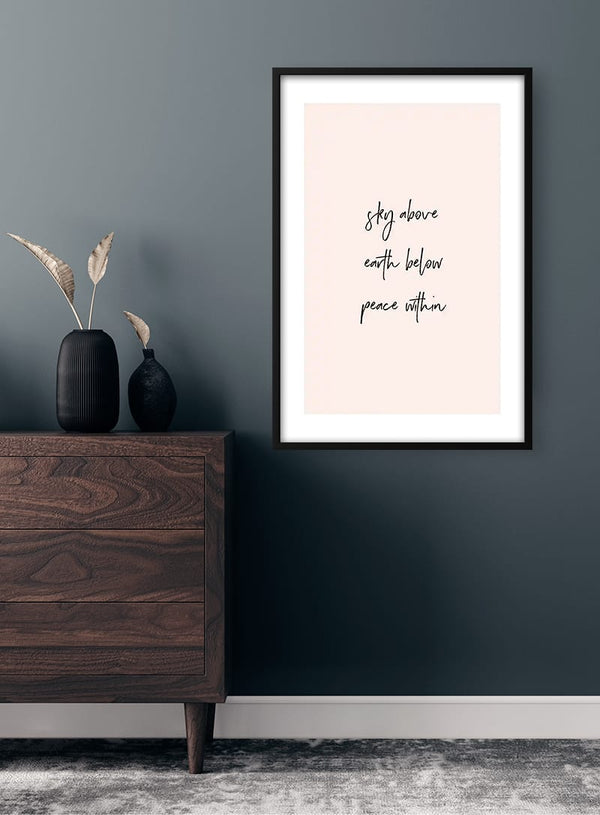 Peace Within Poster