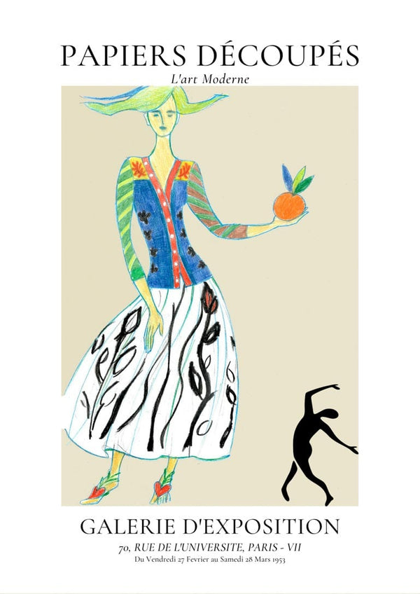 French Art inspired Collages poster
