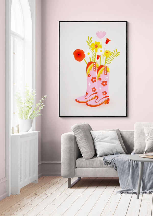 Cowgirl Boots - Baroo Bloom