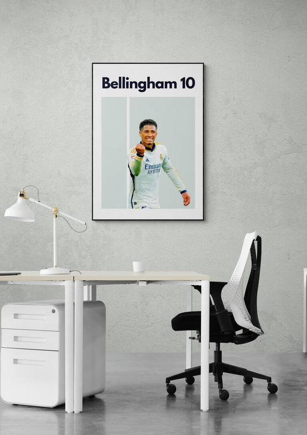 Bellingham Real Madrid Football Postert